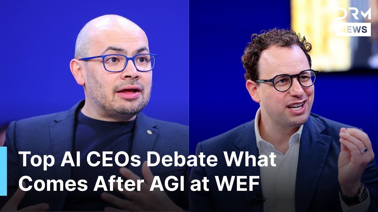 Google's Demis Hassabis, Anthropic's Dario Amodei Debate the World After AGI 